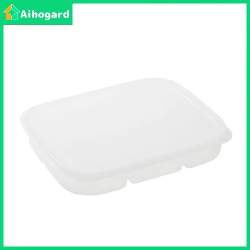 

Vegetable Storage Containers Multifunctional Partial Grid Design Food Storage Containers Transparent No Deformation Portable