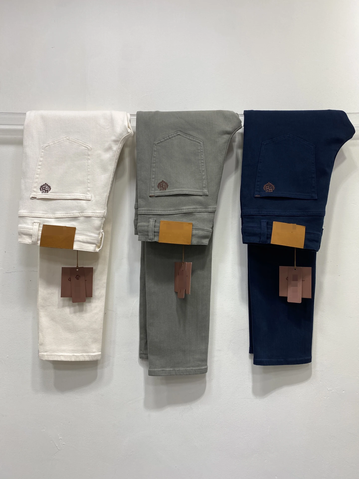 Мужские джинсы из джинсовой ткани DIKU повседневные цвета хаки Размер 29-38