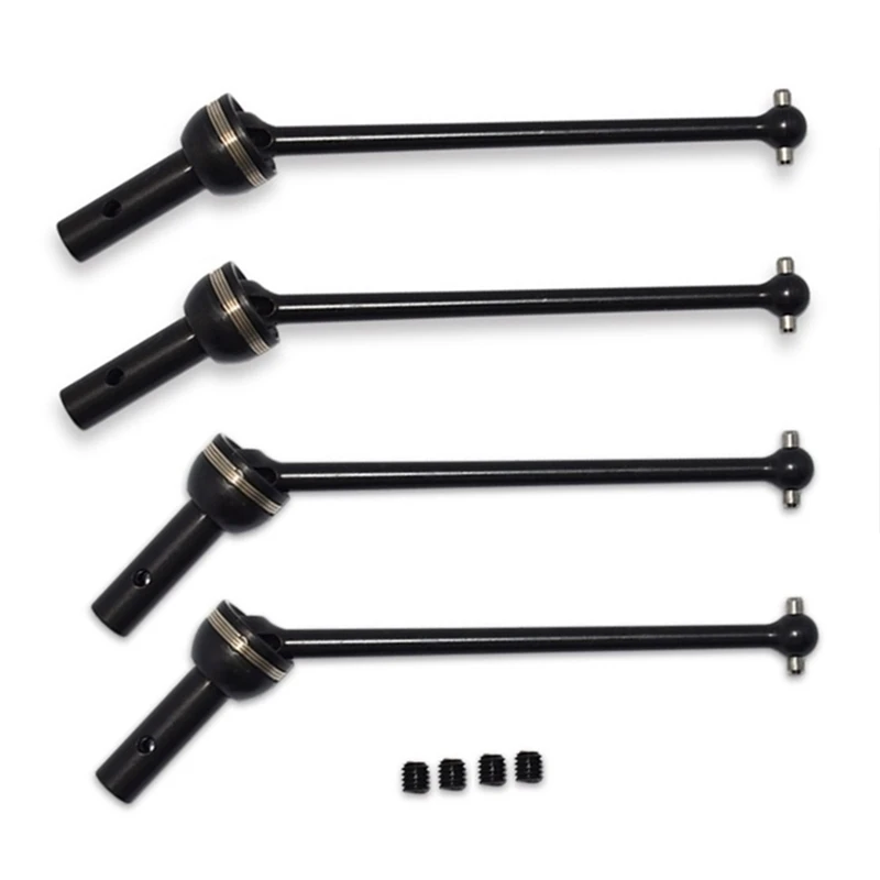 

4Pcs Metal Steel Front & Rear Drive Shaft CVD For Team Corally Sketer XL4S 1/10 Moster Truck RC Car Upgrade Parts