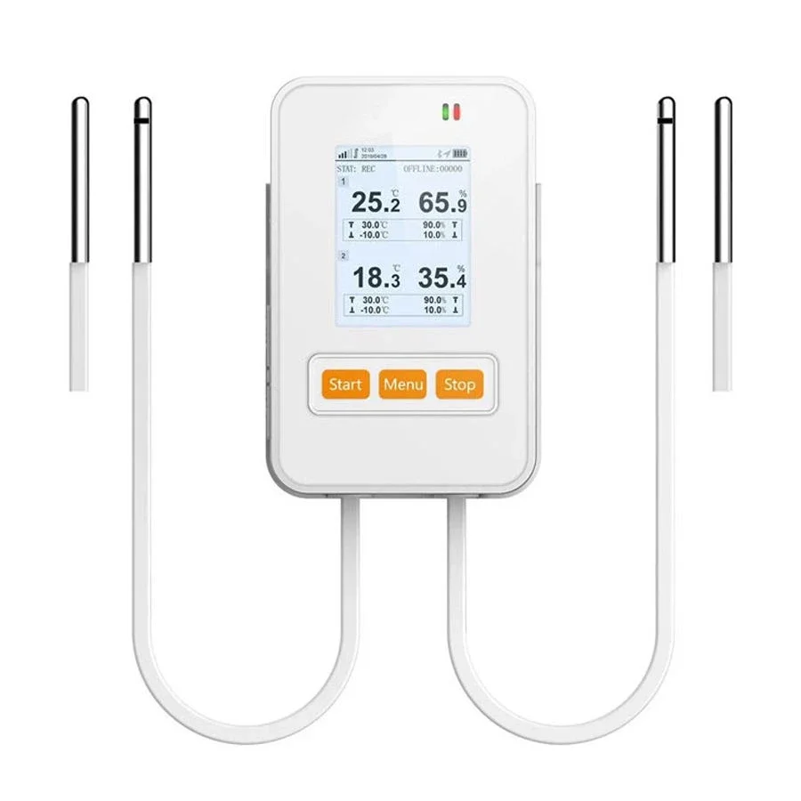 Регистратор данных температуры и влажности Elitech RCW-360 Plus в режиме реального