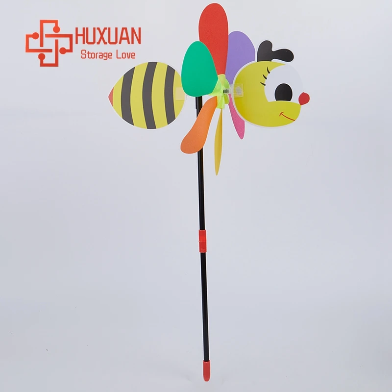 

Bee Toy Windmill Large Animal Bee Windmill Wind Spinner Whirligig Yard Garden Decor Whosale Amp DropShip