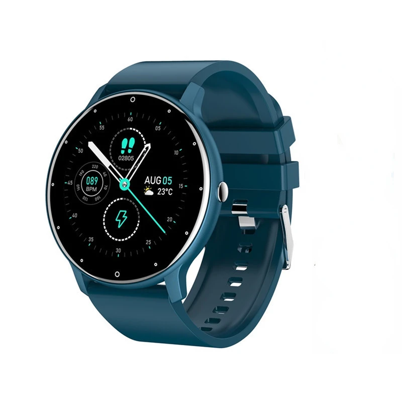 

2023 ультратонкие Смарт-часы с HD-экраном, фитнес-трекер, пульсометр, мониторинг сна, мужские и женские модные Смарт-часы Android/iOS