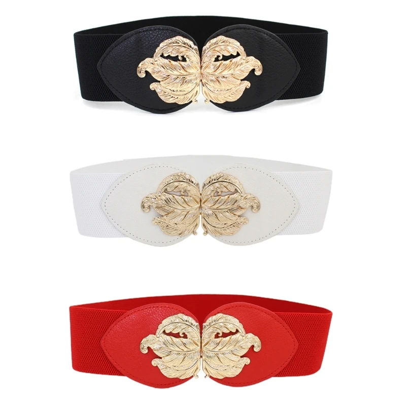 

New style Elastic Belt Corset Dress Decorative Belt Wide Shaping Girdle Stretchy Belt Waist Belt For Dresses Ladies Coat