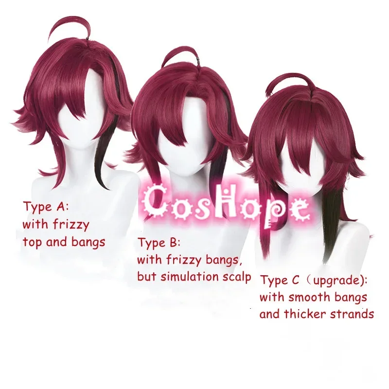 Парик для косплея Shikanoin шэньяу термостойкие синтетические волосы аниме-косплея 55