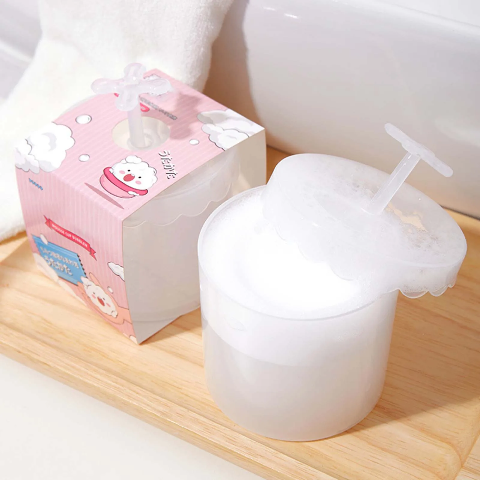 

Foam Former Portable Face Cleanser Foam Maker Cup For Face Clean Tool