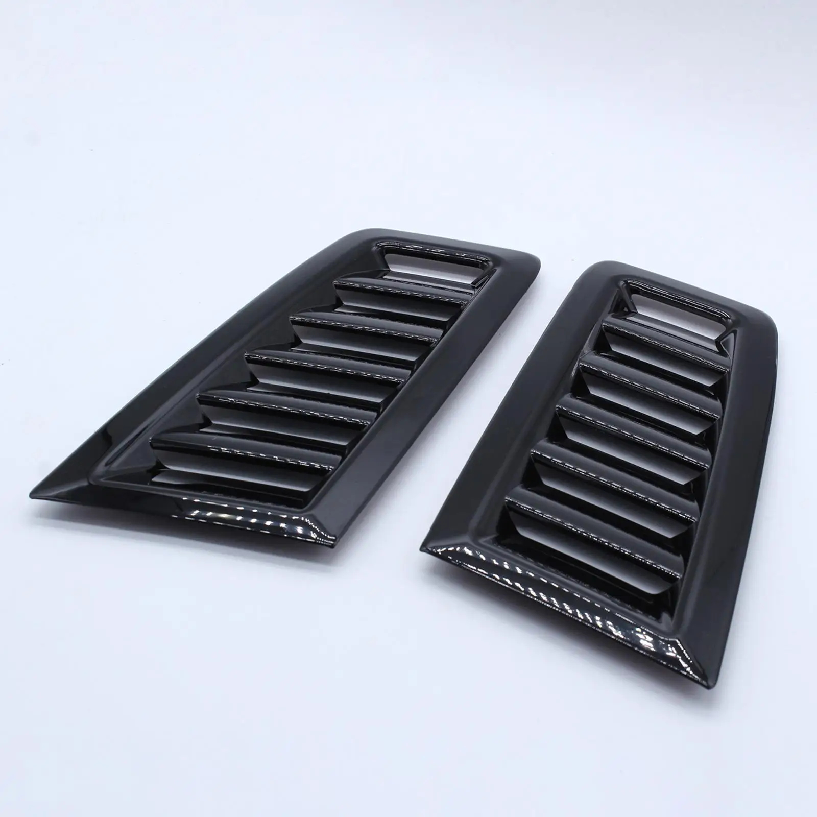 

2 Pieces Car Engine Vent Hood Air Flow Intake Hoods Vents Bonnet Cover for Ford Focus RS