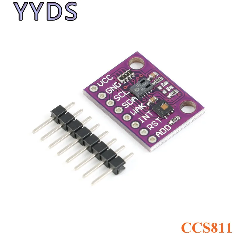 

HDC1080 CCS811 углеродный моноксид CO2 VOCs качество воздуха числовый датчик температуры и влажности газа электронный DIY для Arduino