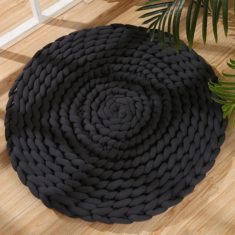 PuTuan Ручная Работа Из Грубой Шерстяной Ткани Полосатая Подушка Женская Новинка