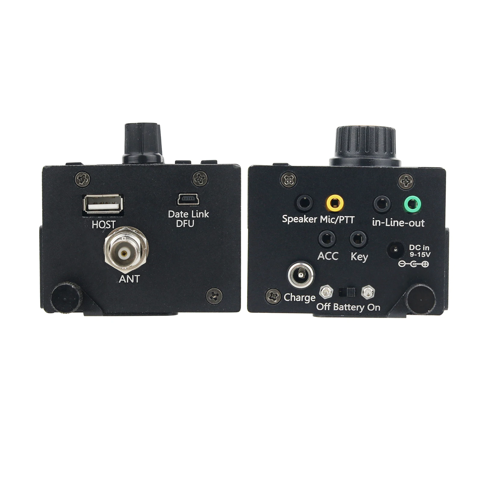 Фото Трансивер HF SDR BS188 15W MCHF-QRP, любительская коротковолновая радиостанция с ручным микрофоном и зарядным устройством №2