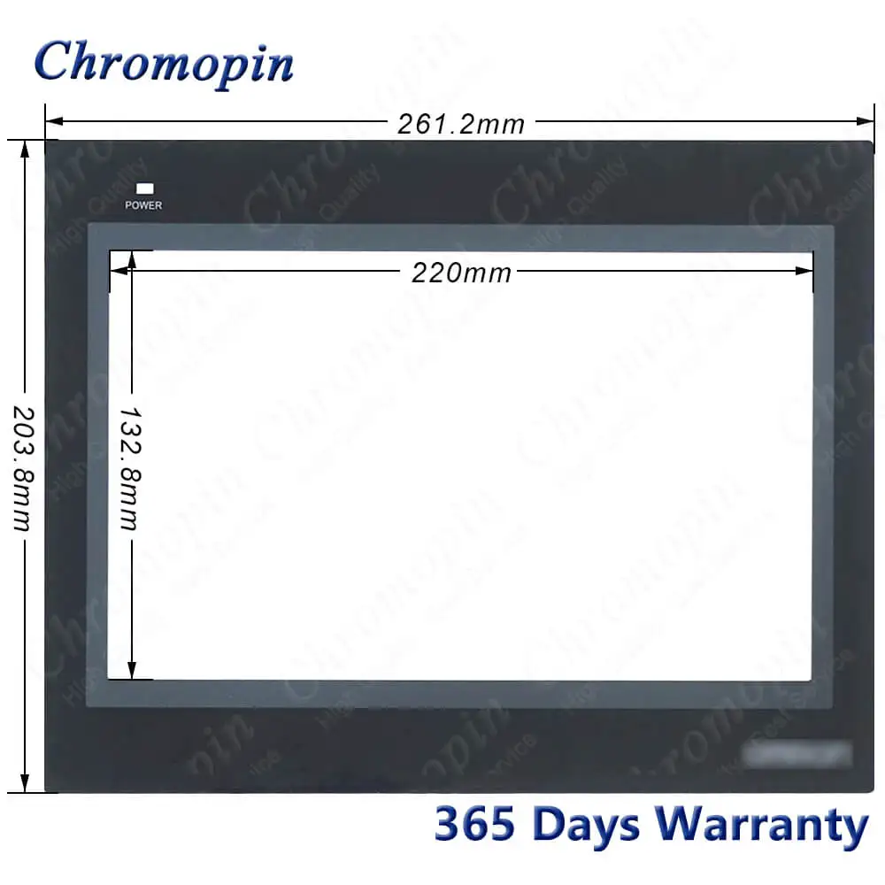 NB10W-TW01B NB10W TW01B Touch Screen Panel Glass Digitizer for OMROM NB10W-TW01B NB10W.TW01B Touchscreen and Front Overlay (art.: 7ad3da557) - 7ad3da557
