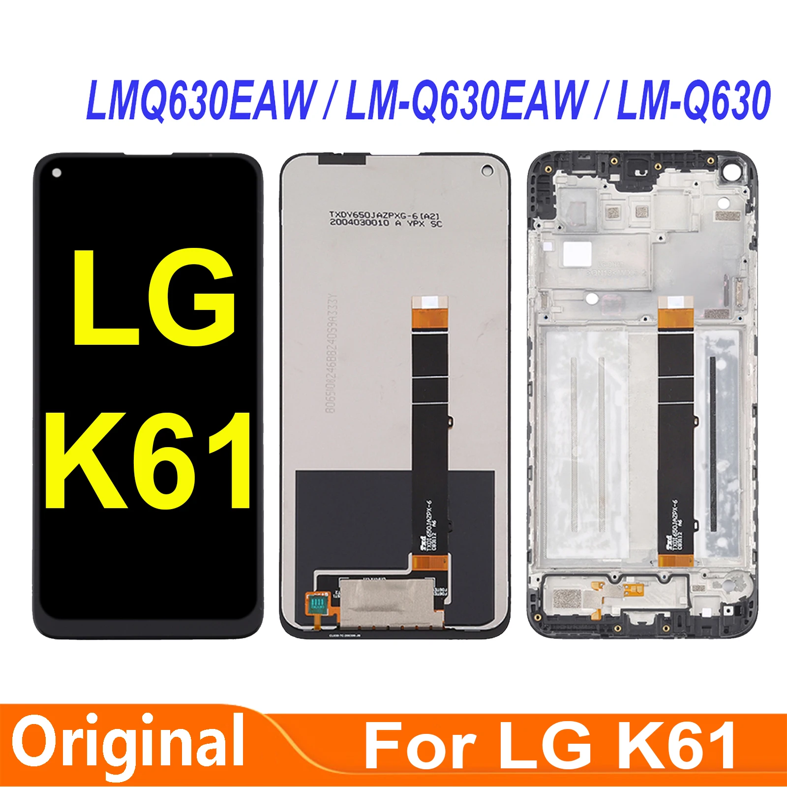 Оригинал для LG K61 LMQ630EAW LM-Q630EAW LM-Q630 LCD дисплей детали для ремонта