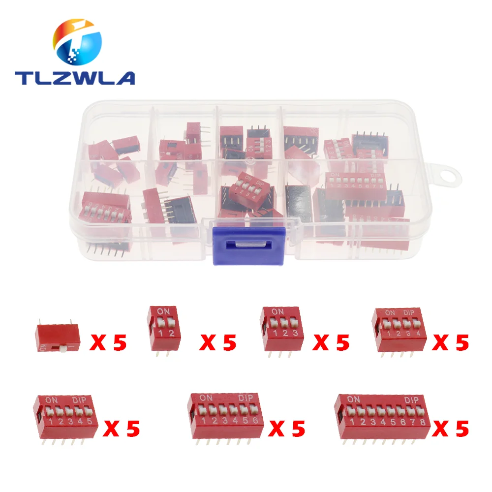 

Переключатели DIP TLZWLA 5 шт.