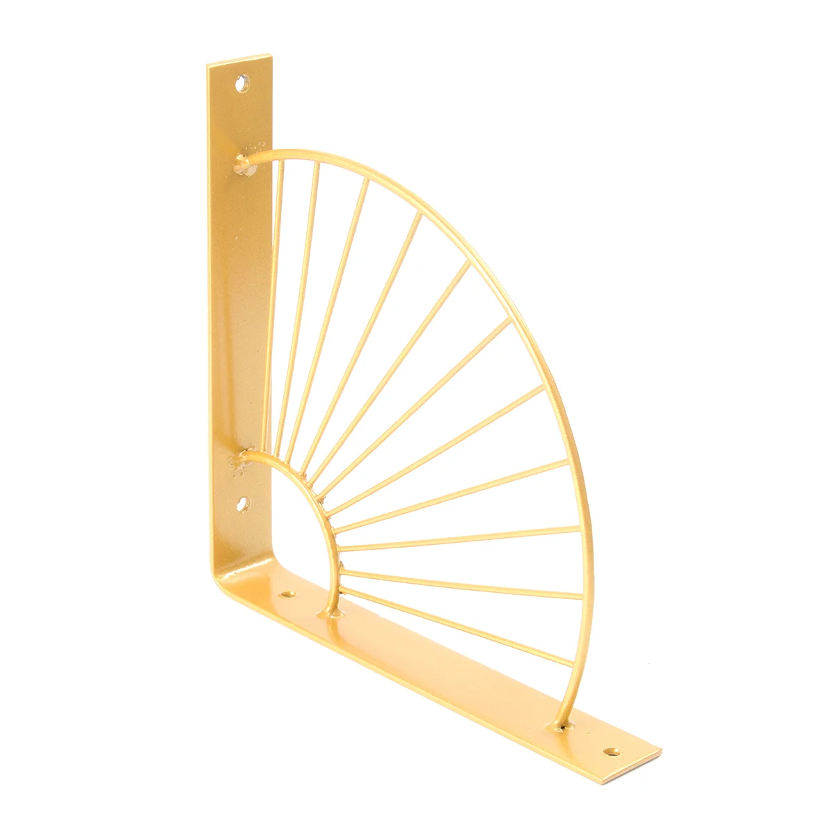 

1 комплект из 8 штук веерообразной опорной полки, прочный разделительный кронштейн, изящная полка для вееров, крепежная стойка, бытовая наст...