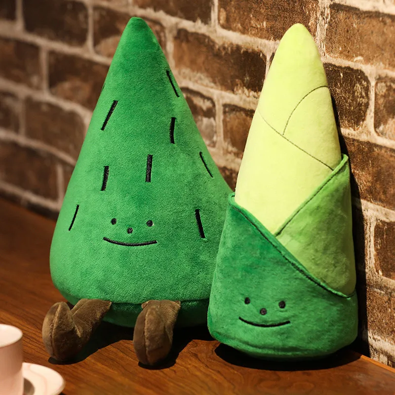 

Baby Soothe Stuffed Doll Cute Little Pine Tree Bamboo Shoots Plush Pillow Grab Machine Doll Room Decoration Photography Props