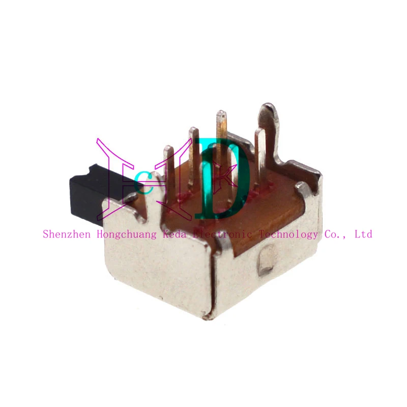 Маленький тумблер SK22D07 высота ручки 2-6 мм 2 ряда передачи 2P2T 6 контактов