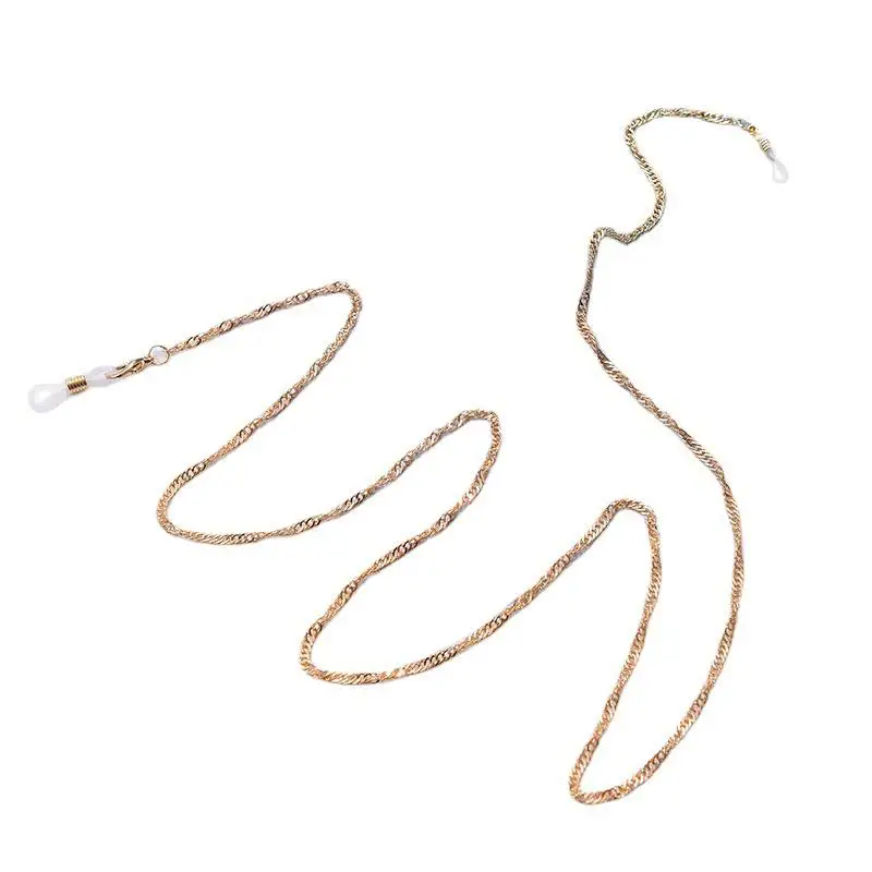 

1Pc Fashion Glasses Chain Women Men Sunglasses Cord Retainer Holder Eyewear Lanyard Neck Strap Rope Mask Strap With Hook