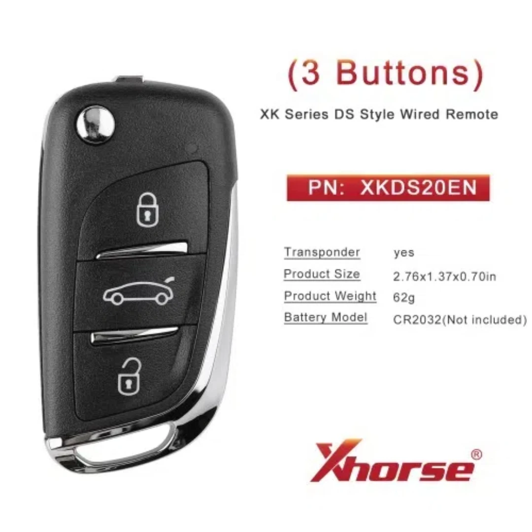 Универсальный дистанционный ключ Xhorse XKDS20EN DS Style 2025 г.