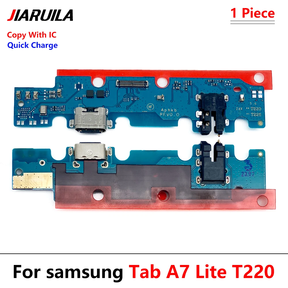 Новый для Samsung Tab A7 Lite T220 T225 SM-T225 SM-T220 USB-порт для зарядки, разъем для док-станции для микрофона, гибкий кабель (art.: 3920cd3e2a075) - 3920cd3e2a075
