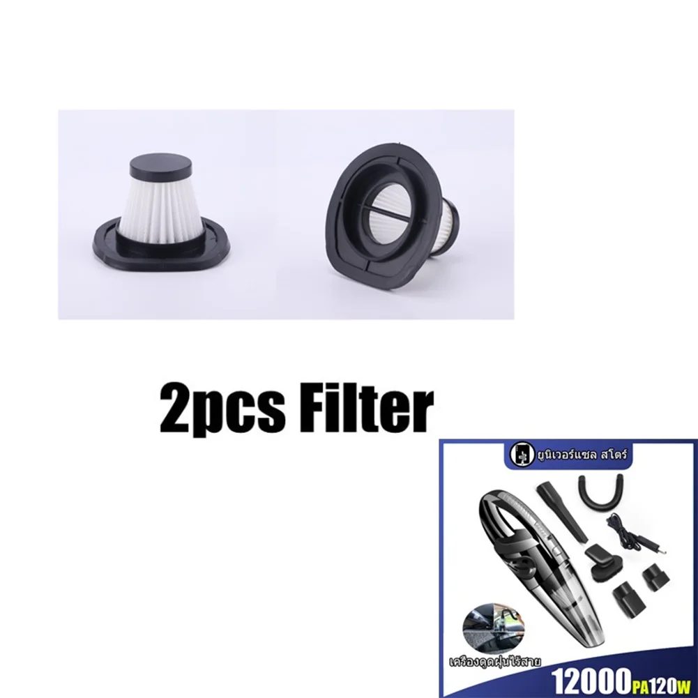 

2pcs Automobile Vacuum Cleaner Filter For JD-39 R-6053 Handheld Vacuum Cleaner Household Appliances Accessories