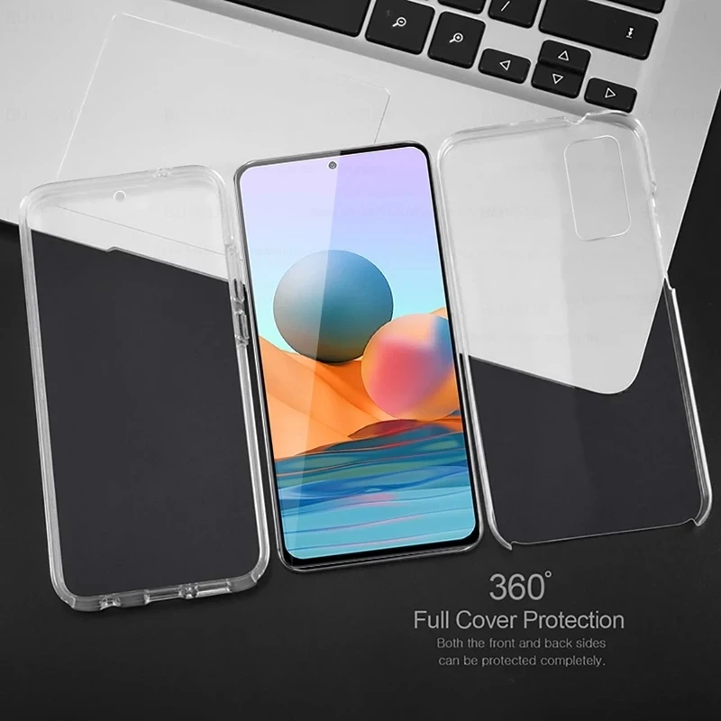 360 прозрачный силиконовый чехол для Samsung S22 S21 Ultra S20 FE S10 S9 S8 plus A13 A33 A53 A03s A22 A32 A52 A72 A02s