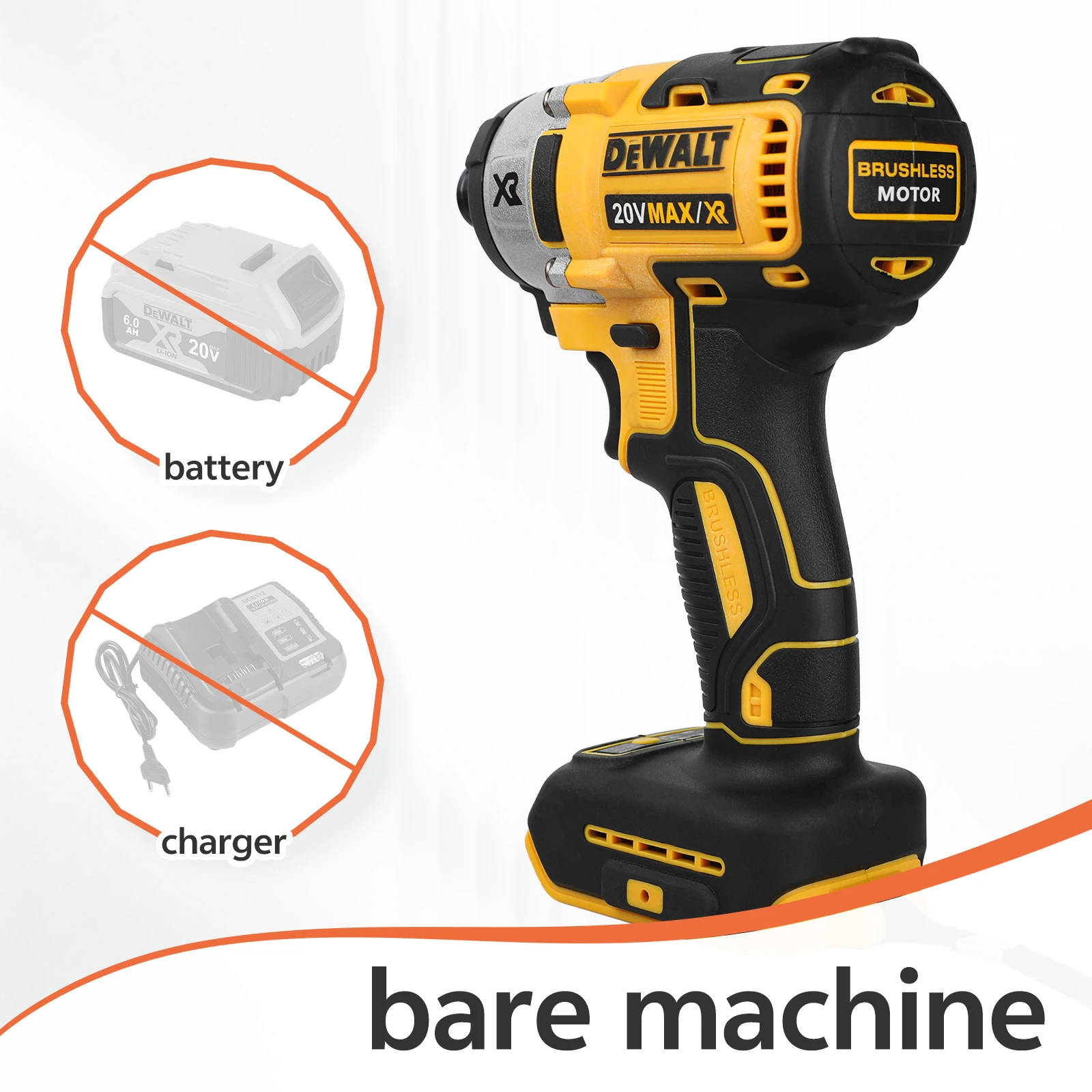 

Шуруповерт DEWALT DCF887 без аккумулятора