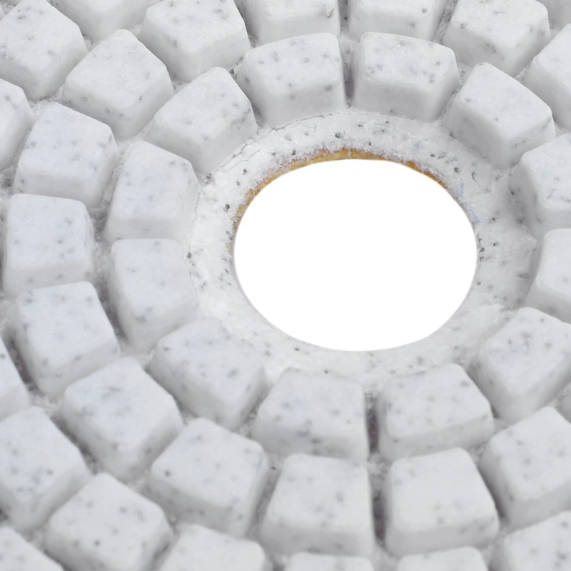 4 шт. 5 дюймов 125 мм влажные Алмазные полировальные колодки мраморный гранит Grits 30