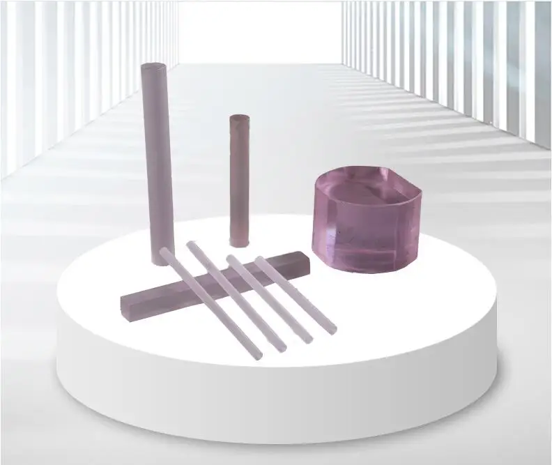 Неодимовый додированный иттрий алюминий гранат Nd:YAG лазер Хрустальный материал