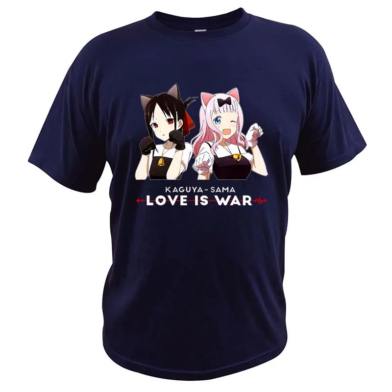 Футболка Kaguya Sama с аниме Love Is War японская романтическая комедия серия манга