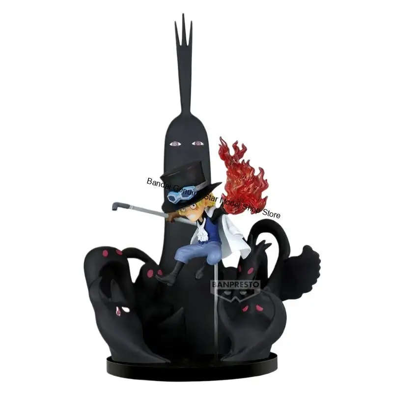 В наличии Оригинальная фигурка BANDAI BANPRESTO ONE PIECE WCF Sabo VS FIVE ELDERS Imu, ПВХ, 14 см, аниме-фигурка, модель, игрушка, подарок (art.: 3920db8595c01) - 3920db8595c01