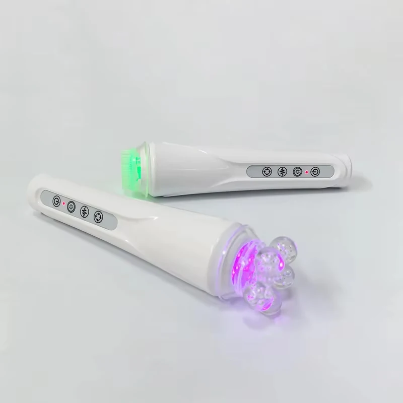 Фото Мини-аппарат для очищения пор и омоложения кожи с LED-подсветкой, портативный кислородный барокамерный прибор для лица, осветляющий кожу №5