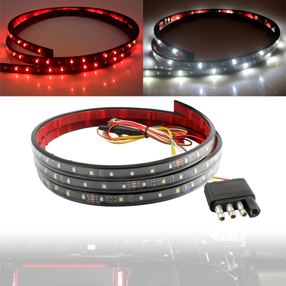 60-дюймовый длинный 5-функциональный полностью светодиодный задний тормозной