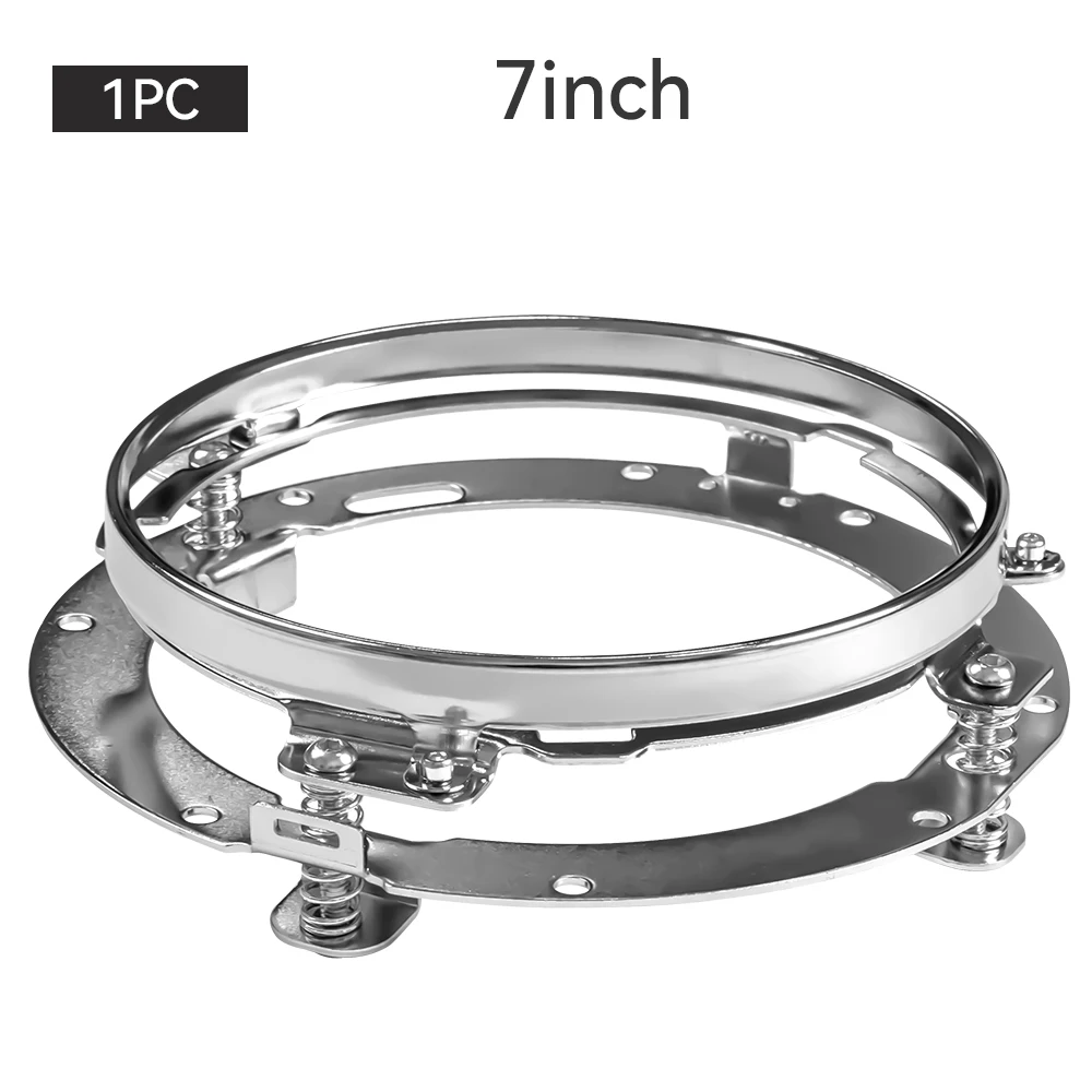 

Крепление-адаптер Для 7-дюймовой Круглой Светодиодной Фары Для Мотоциклов Harley Street Glide, Road King, Electra Glide