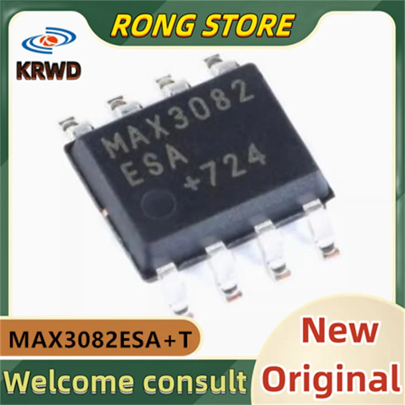 5 шт. MAX3082ESA + T MAX3082 SOIC-8 RS-485/RS-422 новые и оригинальные