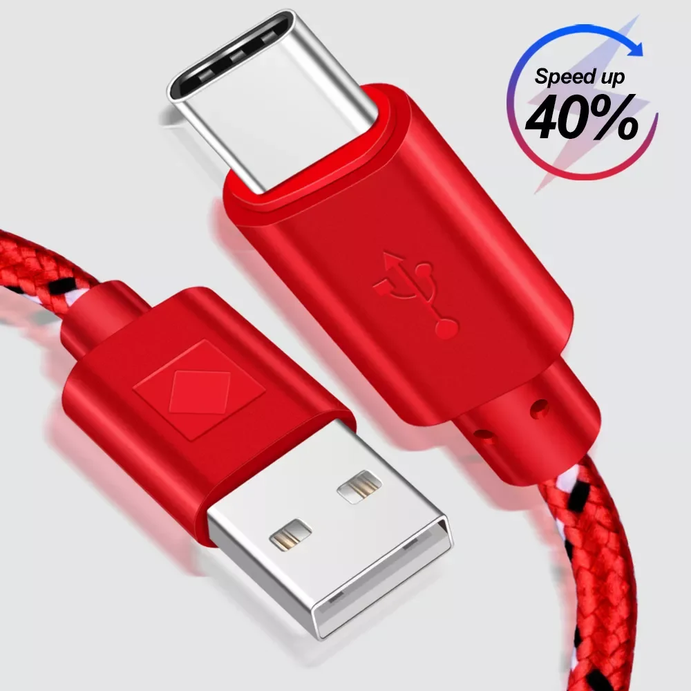 

Hot Sales 1M 2M 3M USB C Mobile Phone Cable Fast Charging Type-C Data Cable for Samsung Type C Cable for xiaomi redmi k20 pro