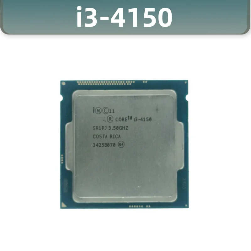 

Core i3-4150 i3 4150 3.5 GHz Dual-Core Quad-Thread CPU Processor 3M 54W LGA 1150