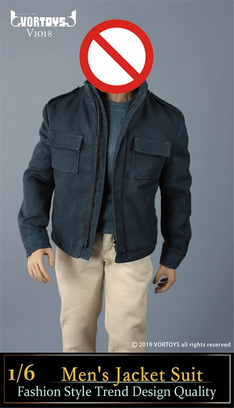 VORTOYS V1018 1/6 Мужская куртка футболка брюки комплект одежды модель Fit 12 дюймов солдат