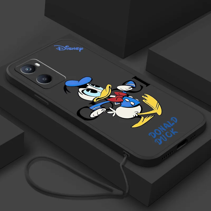 Чехол для телефона Disney Lovely Daisy Donald Duck OPPO A 98 96 94 93 78 76 74 73 72 57 55 54 53 52 31 16 S K E 2020 Liquid Rope
