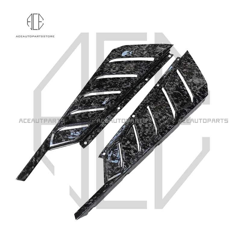 Сменные вентиляционные отверстия заднего капота из сухого углеродного волокна