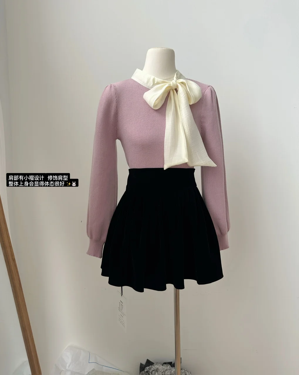 Новый вязаный свитер Anivia с круглым вырезом 2023 осень/зима модный Свободный