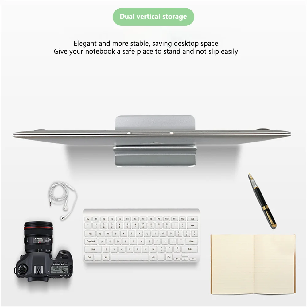 

Portable Laptop Shelf General Purpose Holder 1 Pcs Laptop Table Stand Multi-function Anti-scratch Notebook Storage Bracket Table
