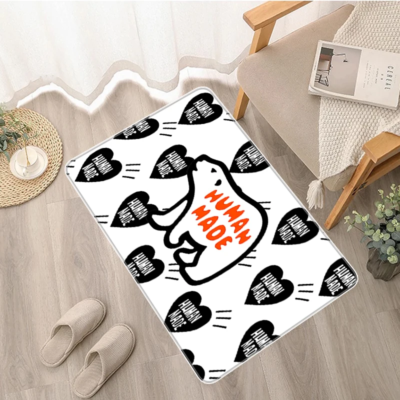 

Human Made Entrance Door Mat Bathroom Rug Kitchen Rugs Living Room Doormat Mats Bedroom Cartoon Carpet The Children Lounge Home