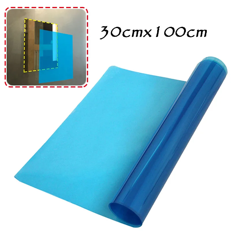 

30cmx100cm DIY Size Rain-proof Film Car Mirror Rearview Mirror Anti Fog Sticker Bathroom Mirror Waterproof Clear Vision Films
