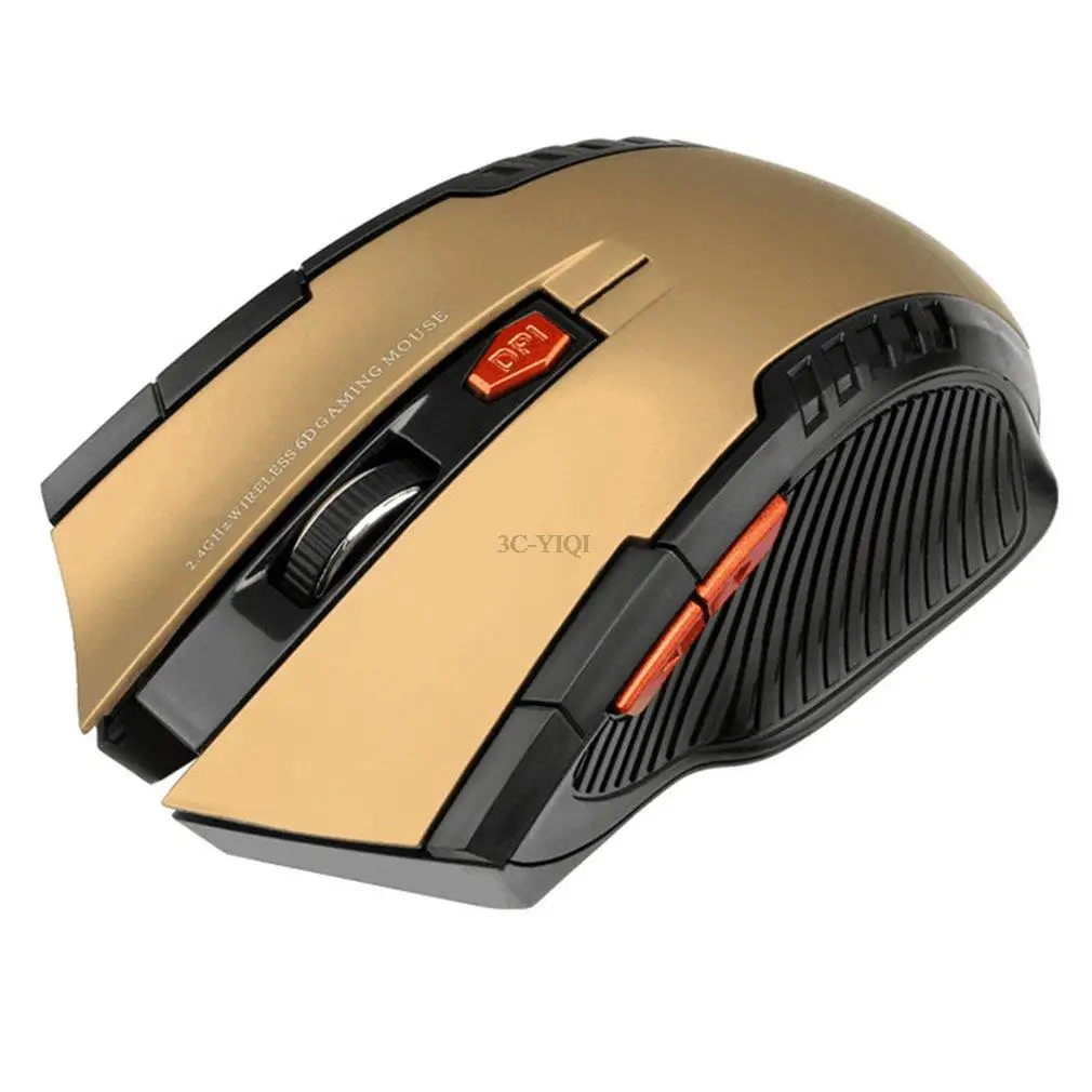 

2.4Ghz gaming mouse Optical wireless Mouse gamer for Computer 1600DPI 6 keys Wireless Mice with USB Receiver for PC Laptop gamer