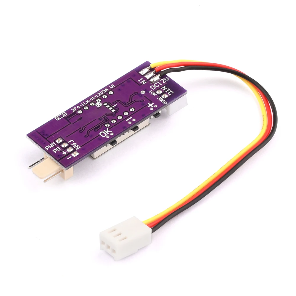 DC8-16V 4 Wire PWM PC CPU Fan контроль температуры контроллер скорости термостата цифровой