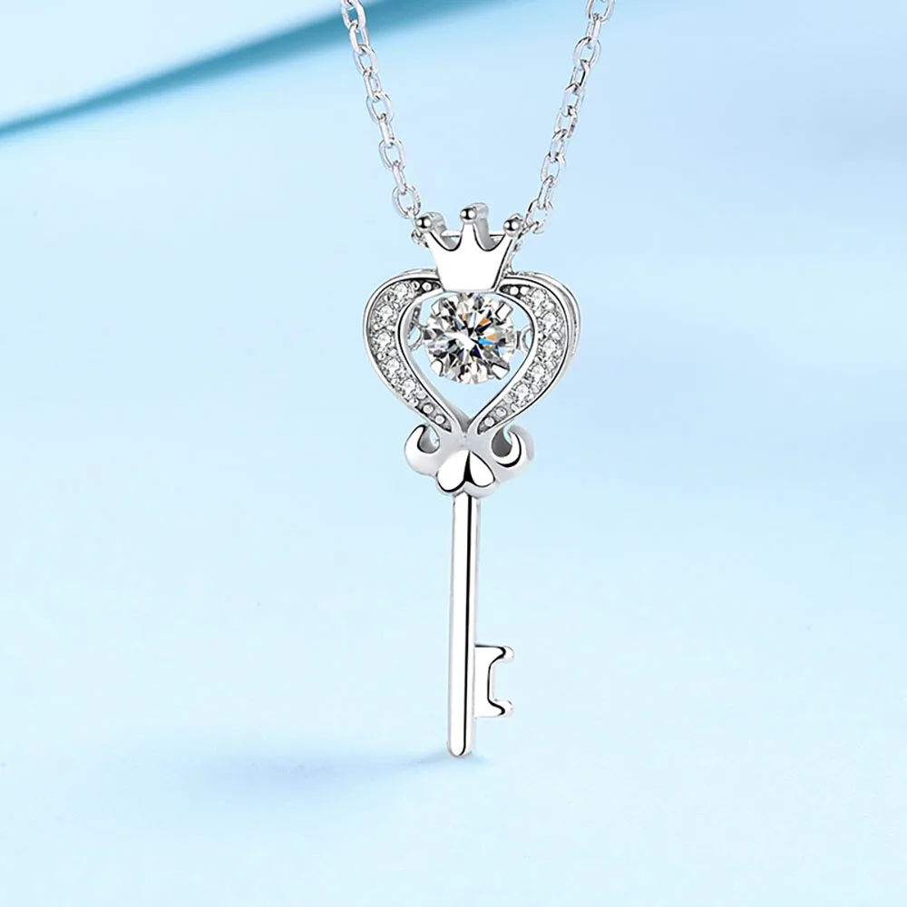 Ожерелье из серебра 100% пробы с платиновым покрытием |