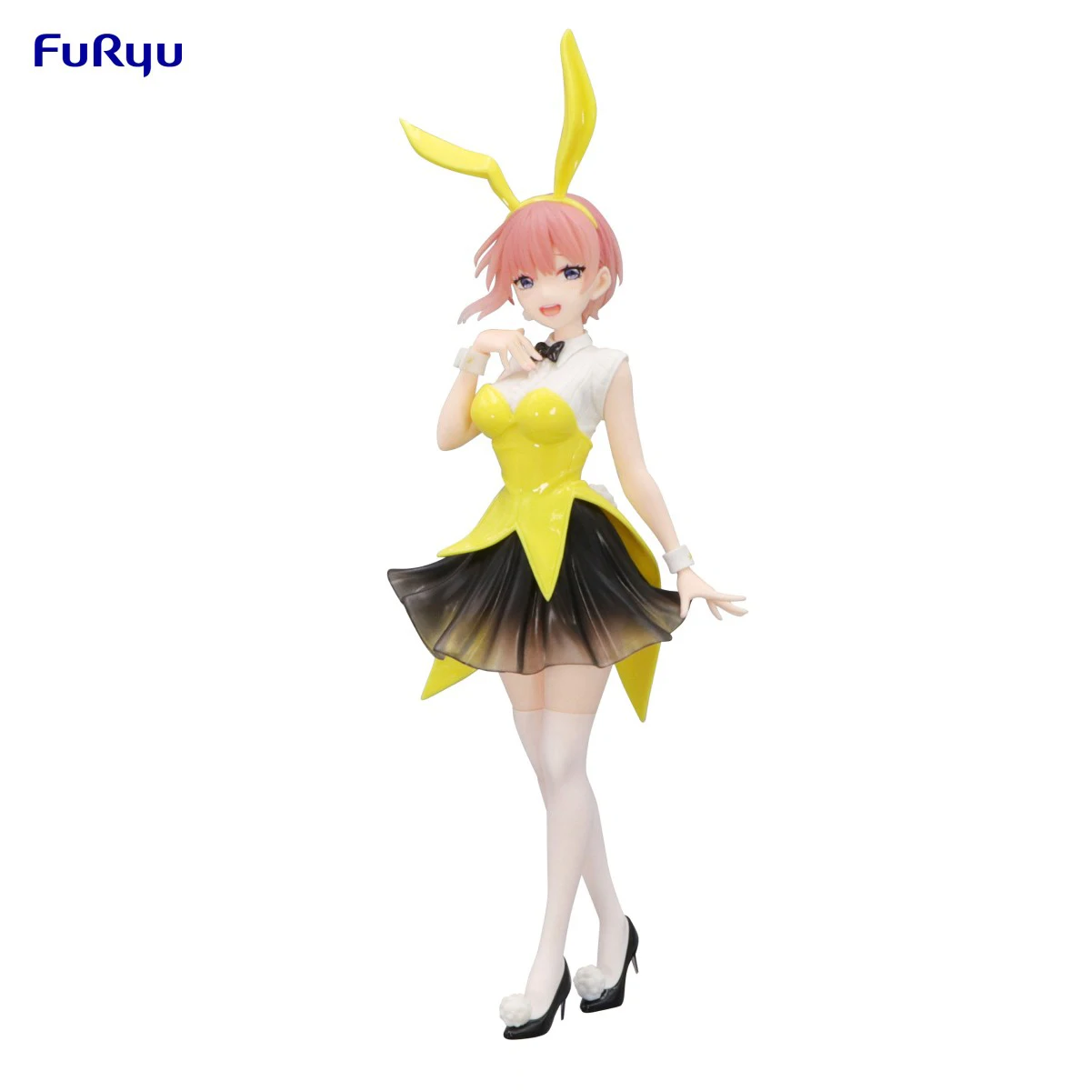 Фото В наличии оригинальная фигурка FuRyu Prepainted Trio-Try-iT Eiga Gotoubun No Hanayome Ichika Nino Miku Yotsuba Itsuki Color Bunny Ver. №2
