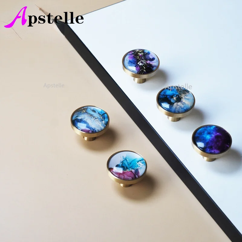 

New Brass Shell Hook Pastoral Gold Cabinet Knobs Drawer Pulls Kitchen Hallway Clothes Wall Hangings Hooks Furniture Handles