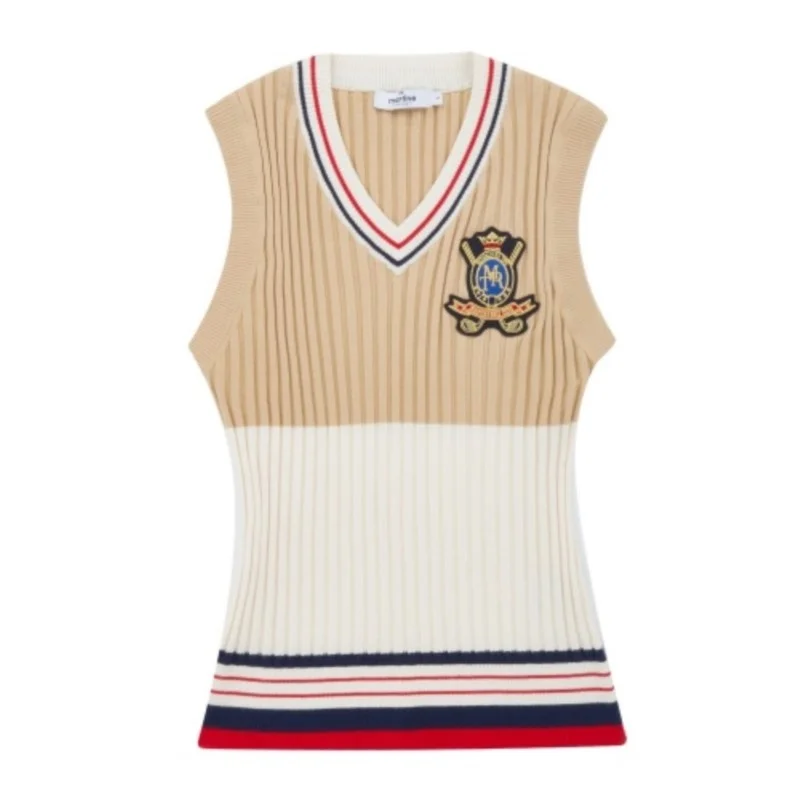 

【Presale Open】Women's V Neck Trendy Sweater Vest Cable Knit Sleeveless Sweater Vest Houndstooth Sweater Vest