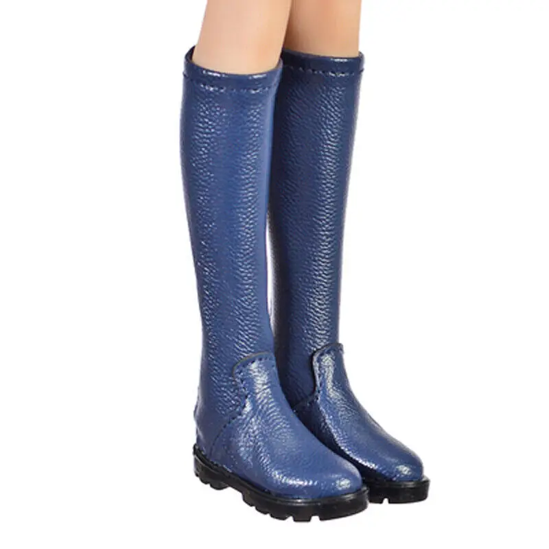 

1/6th Blue Boots 1/6 Shoe female For 12" TBL PH S28A 29B S38A S39B S42 S43 Toy