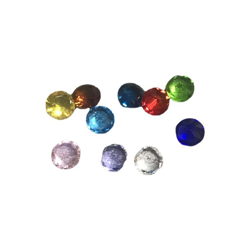 

10Piece 20Mm Glass Art Chandelier Accessories Handmade DIY Crystal Diamond Bead Decoration Hanging Decoration Multicolor